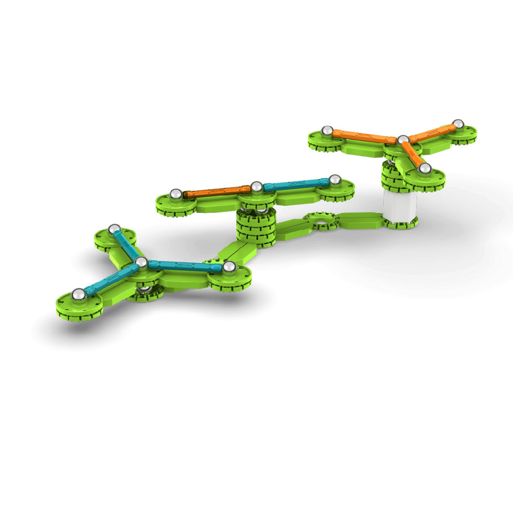 Magnetinis konstruktorius - Mechanika - Smagračiai (96 vnt.)