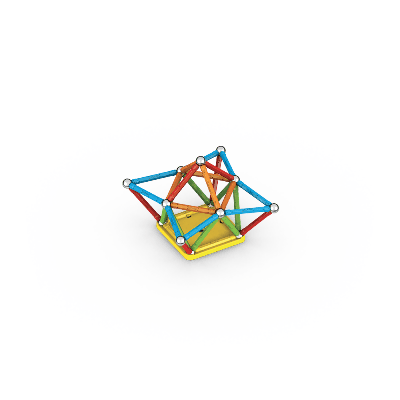 Magnetinis konstruktorius - Spalvos (60vnt.)