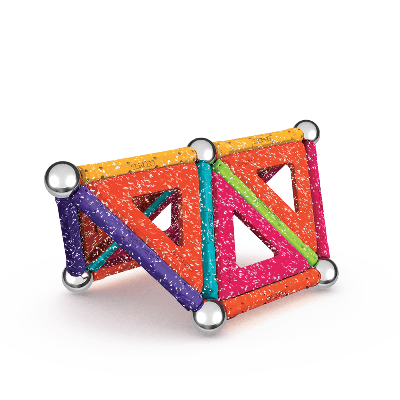 Magnetinis konstruktorius – blizgios plokštelės (35vnt.)