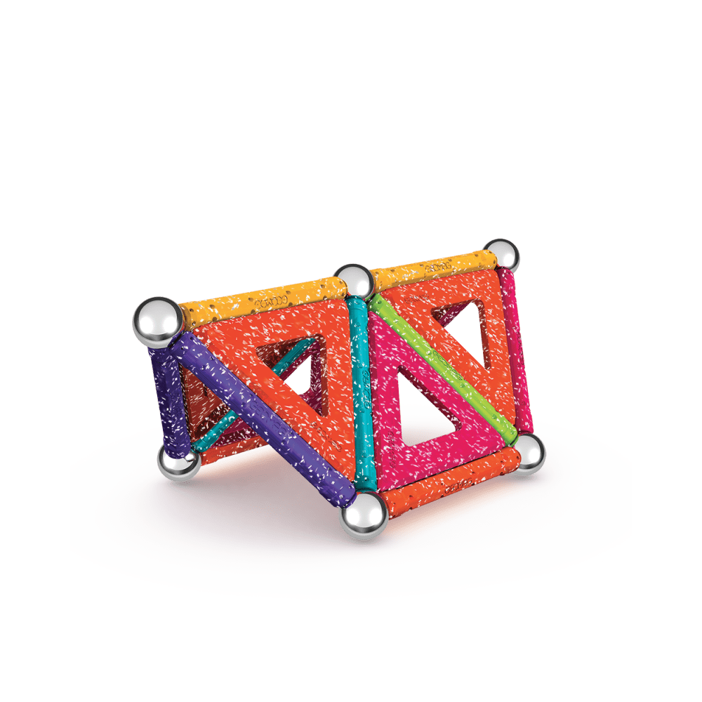 Magnetinis konstruktorius – blizgios plokštelės (35vnt.)