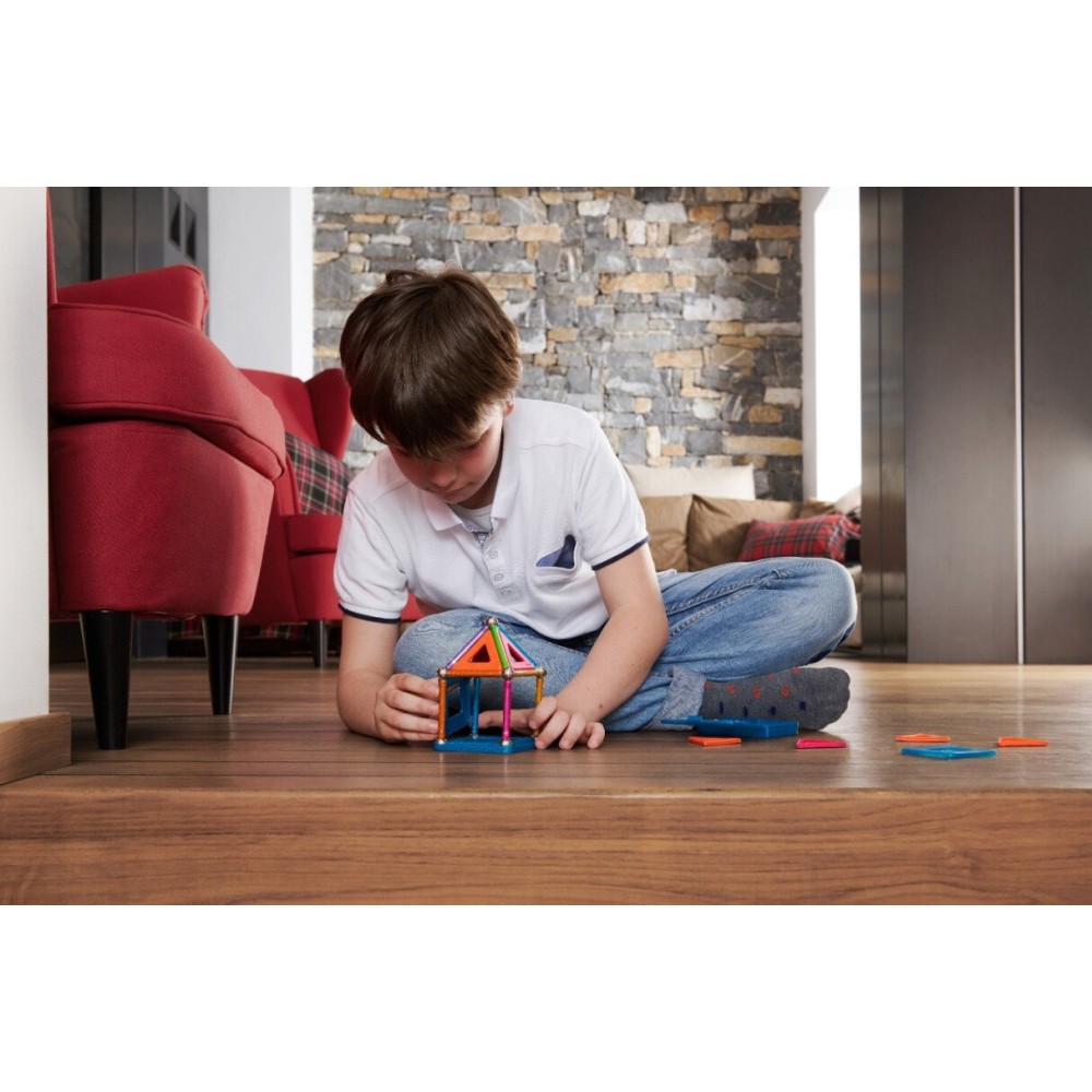 Magnetinis konstruktorius – blizgios plokštelės (35vnt.)