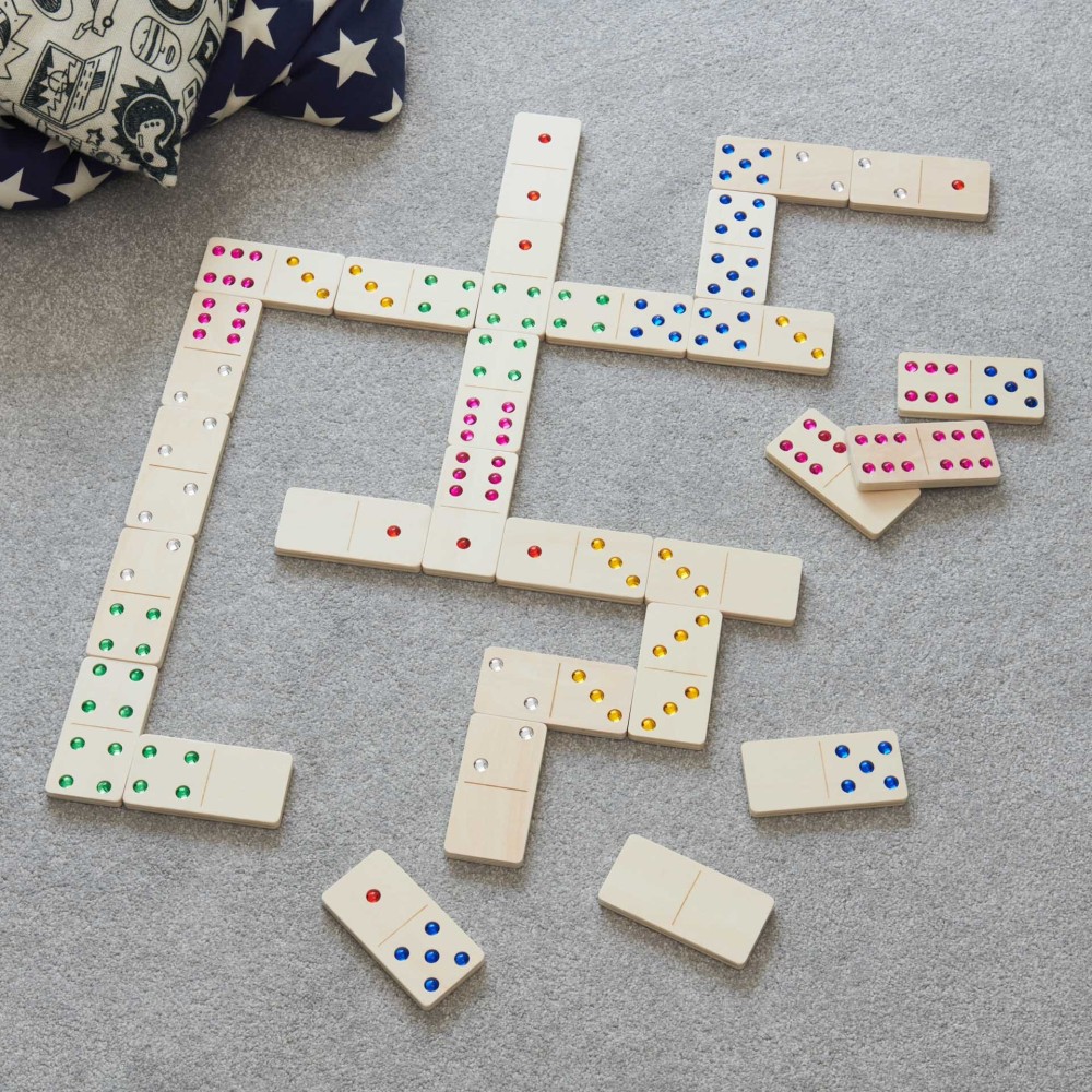 Medinis „Jewel“ domino žaidimas