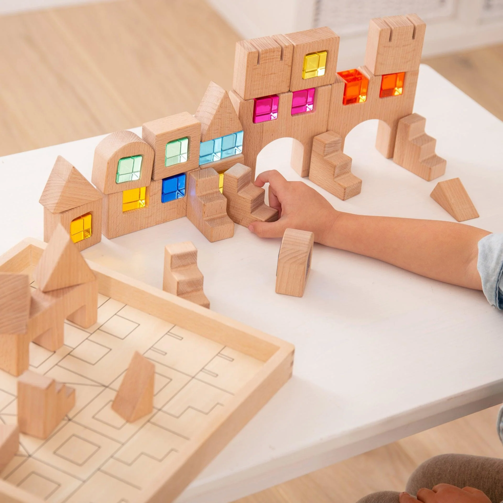 Mediniai „Gem Blocks“ brangakmenių blokeliai