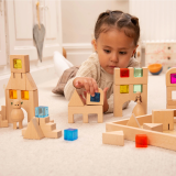 Mediniai „Gem Blocks“ brangakmenių blokeliai