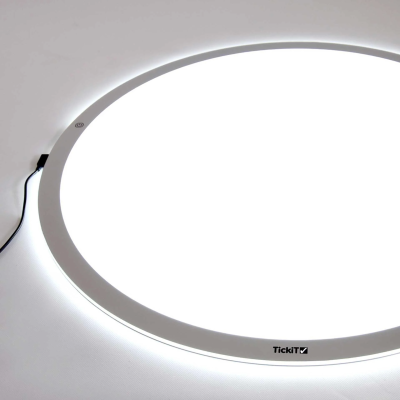 Apvalus šviesos skydelis, 60 cm