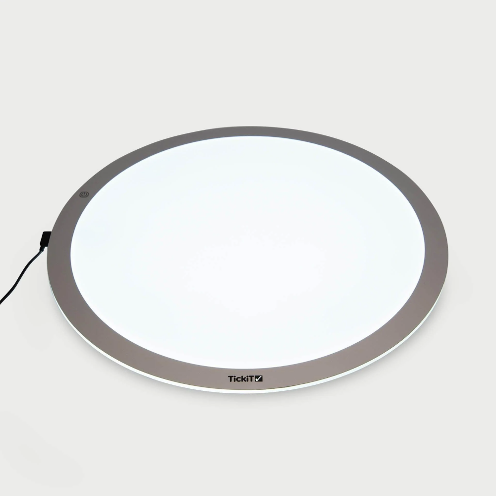 Apvalus šviesos skydelis, 60 cm