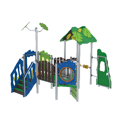 Kompleksinė lauko žaidimų aikštelė ,,Jungle FUN"