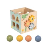 Medinis Edukacinis Kubas „5 viename“ – Tooky Toy