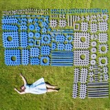 Didelių blokų žaidimų aikštelės rinkinys ,,Smart345"