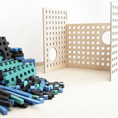 Didelių blokų žaidimų aikštelės rinkinys ,,Smart345"