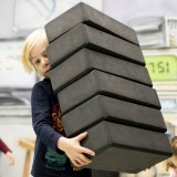 Didelių blokų žaidimų aikštelės rinkinys ,,Simple40"