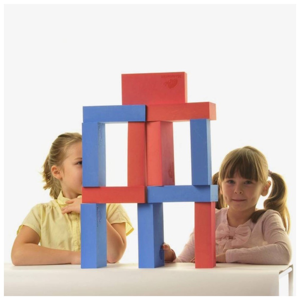 Minkštų plytų rinkinys ,,Basic 100"