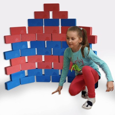 Minkštų plytų rinkinys ,,Basic 100"
