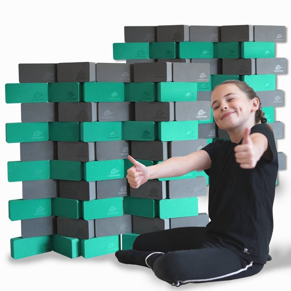 Minkštų plytų rinkinys ,,Basic 100"