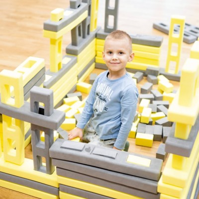 Kompaktiškas didelių minkštų detalių rinkinys ,,Perfect 80"