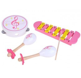 Medinis muzikinių instrumentų rinkinys