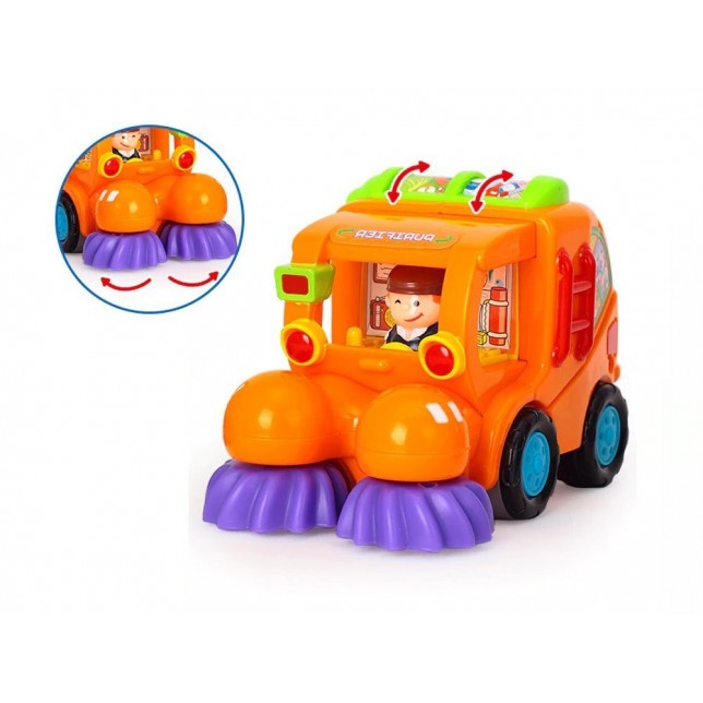 Mini transporto priemonės: kombainas, maišyklė, valymo mašina