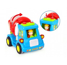 Mini transporto priemonės: kombainas, maišyklė, valymo mašina