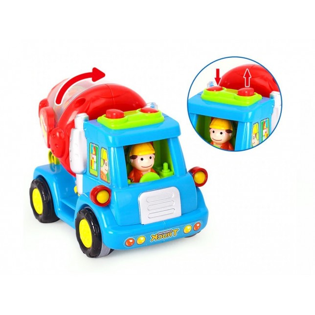 Mini transporto priemonės: kombainas, maišyklė, valymo mašina
