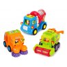 Mini transporto priemonės: kombainas, maišyklė, valymo mašina