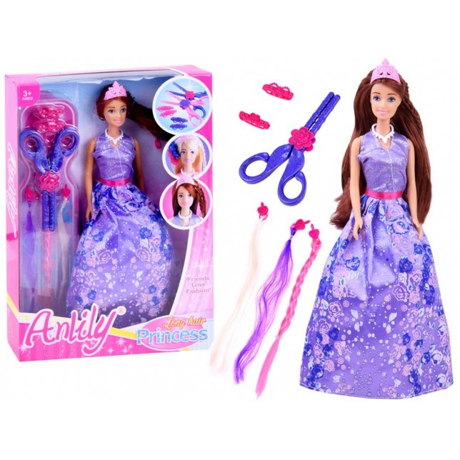 Lėlytė princesė su priedais