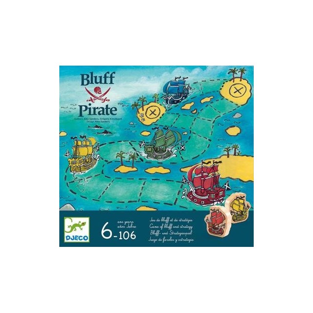 Djeco stalo žaidimas "Bluff Pirate" 6+