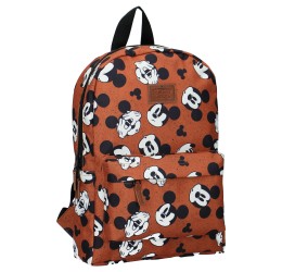 Ruda vaikiška kuprinė "Mickey"