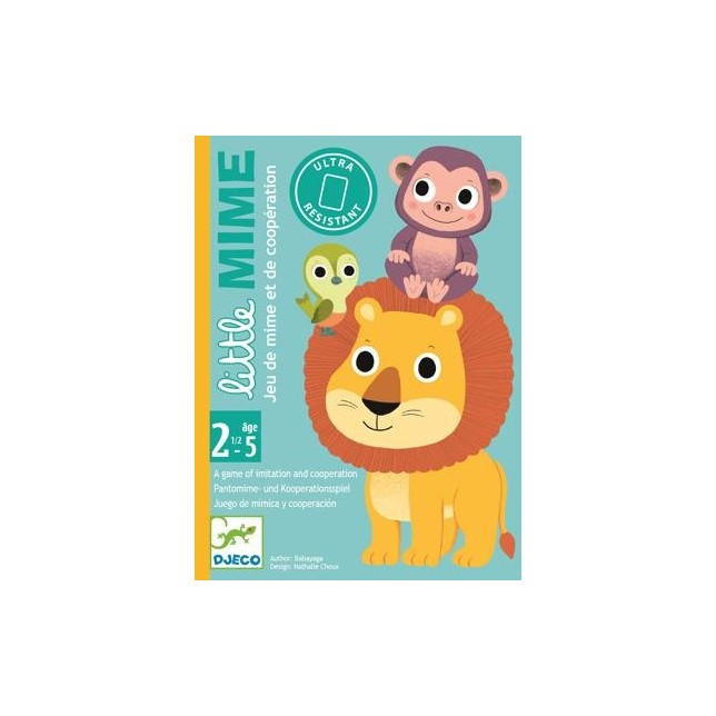 Djeco kortų žaidimas mažiesiems 'Little Mime" 2+
