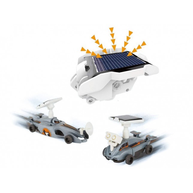 „4in1“ saulės robotų mokymosi rinkinys