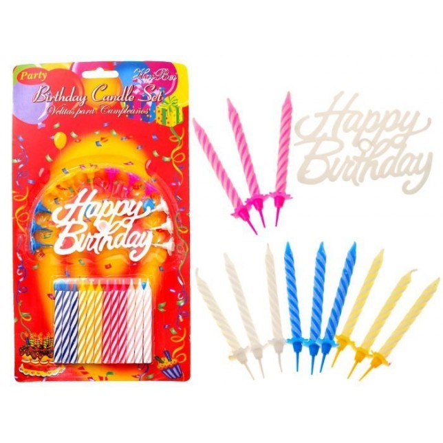 Žvakučių komplektas - "Happy birthday"
