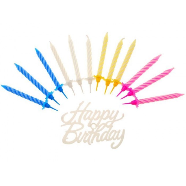 Žvakučių komplektas - "Happy birthday"