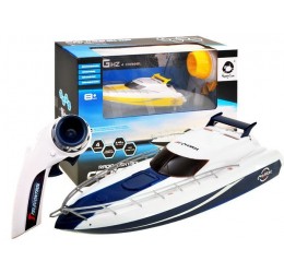 RC motorinė valtis / dvi spalvos