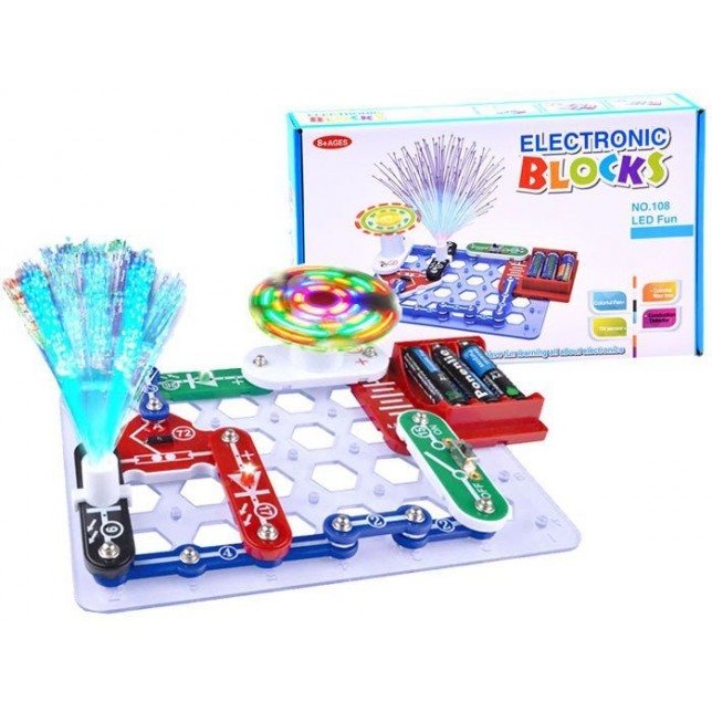 Edukacinis elektroninis LED švieselių rinkinys