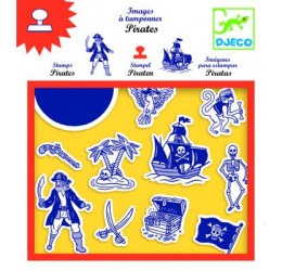 Djeco štampukų rinkinys "Piratai"
