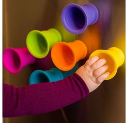 Prilimpantys puodeliai "Suction Kupz" 12 mėn+