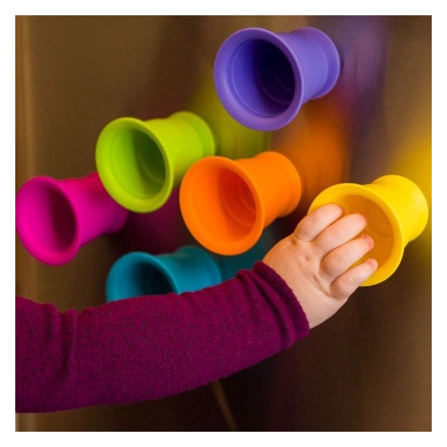 Prilimpantys puodeliai "Suction Kupz" 12 mėn+