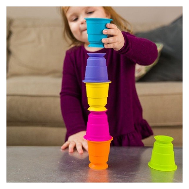 Prilimpantys puodeliai "Suction Kupz" 12 mėn+