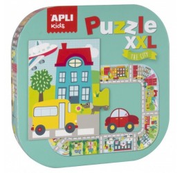 Apli kids didelė dėlionė "Miestas" 4+