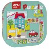 Apli kids didelė dėlionė "Miestas" 4+