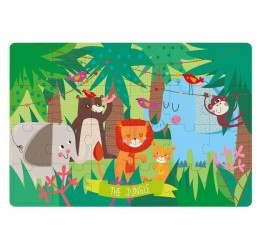 Apli kids dėlionė "Džiunglės" 24 d.