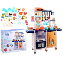 Didelis virtuvėlės rinkinys su maisto produktais