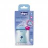 Chicco mėlynas buteliukas su silikoniniu speneliu /  250 ml