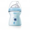Chicco mėlynas buteliukas su silikoniniu speneliu /  250 ml