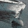 Kilimas su melsvais atspalviais - "Laivai"