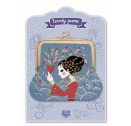 Djeco RETRO piniginė "Meilė"