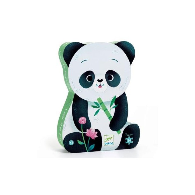 Djeco dėlionė - Panda Leo (24 dalys)