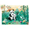 Djeco dėlionė - Panda Leo (24 dalys)