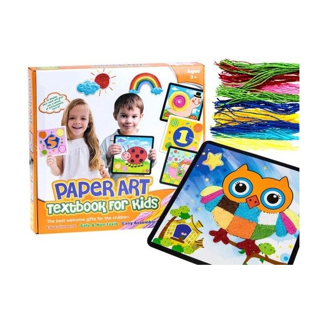 Kūrybinis popieriaus rinkinys "Mažieji draugai"