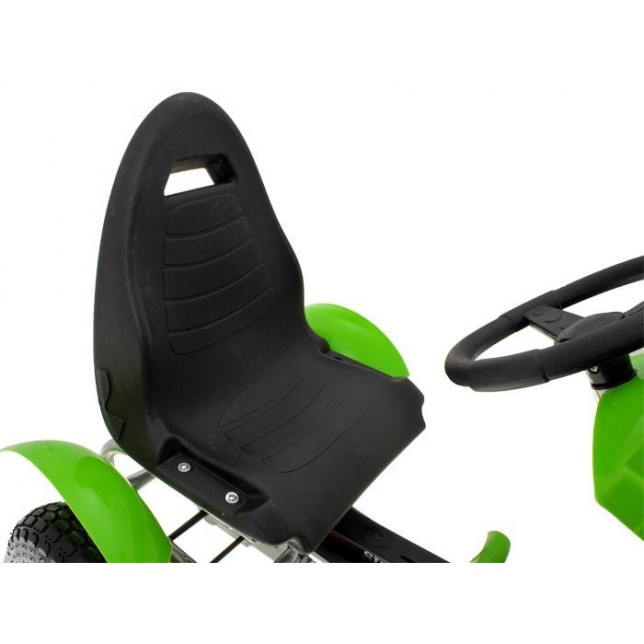 Minamas kartingas su pripučiamais ratais