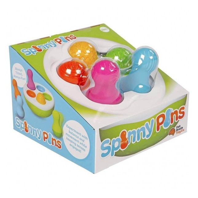 Sensorinis edukacinis žaidimas "SpinnyPins"